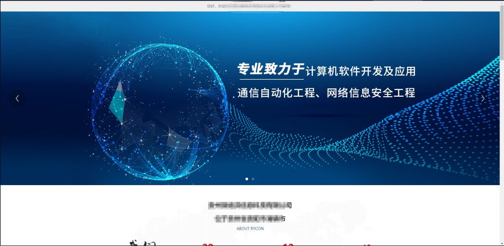 图片[3]-分享俩款简洁实用的自适应企业官网简介源码-进入