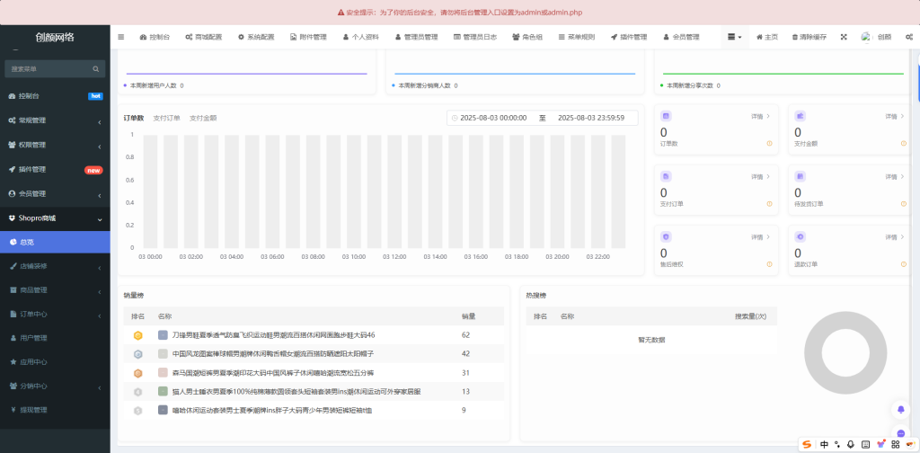 图片[2]-2025最新修复版多端精品商城系统源码-进入